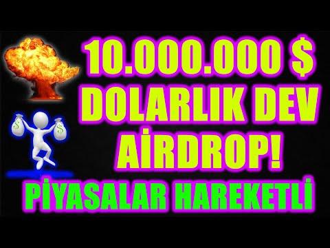 10 MİLYON DOLARLIK DEV AİRDROP! BITCOIN VE KRIPTO PARA PİYASALARINDA NELER OLUYOR? |Xrp| Altcoin|