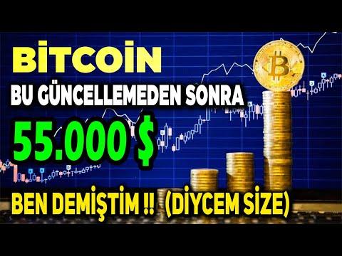 BU BÜYÜK GÜNCELLEMEDEN SONRA BİTCOİN 55.000 $ (BENDEN DEMESİ)