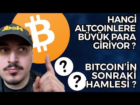 HANGİ ALTCOINLERE BÜYÜK PARA GİRİYOR ?? BITCOIN’İN SONRAKİ HAMLESİ?