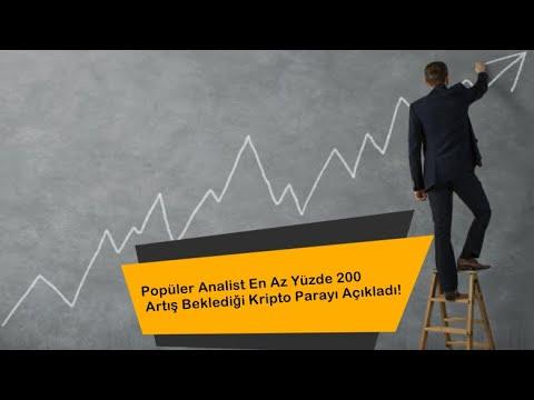 Popüler Analist En Az Yüzde 200 Artış Beklediği Kripto Parayı Açıkladı!