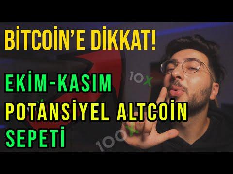 EKİM-KASIM AYLARINDA POTANSİYELLİ ALTCOİN SEPETİ! | #BİTCOİN YÜKSELECEK Mİ? | BİTCOİN TEKNİK ANALİZ