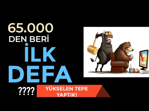 #Bitcoin Analiz – 65.000den Beridir Ilk Kez Yukselen Tepe Yaptik! Beklentim Ne? Btc Teknik Forex