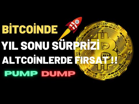 BİTCOİNDE YIL SONU YÜKSELİŞİ | ALTCOİN VE BİTCOİN ANALİZ | RACA | BLOKTOPİA |ATLAS |MANA | SAND |