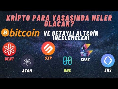 KRİPTO PARA YASASI / YENİ YIL / Bitcoin ve Altcoin Analizleri ( Bitcoin DENT ATOM SXP ONE CEEK ENS )