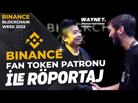 Binance Fan Token Patronu Wayne T. Kripto Kurdu Özel Röportaj | Türk Fan Token Anlaşması mı Geliyor?