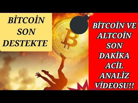 BTC DE KRITIK KIRILIM BTC VE ALTCOIN SON DAKIKA ACIL ANALIZ VIDEOSU BTC NEDEN DUSUYOR ALTCOIN ANALIZ