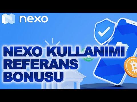 NEXO Kullanımı | Kredi Çekme ve 25 dolar BTC referans bonusu hakkında