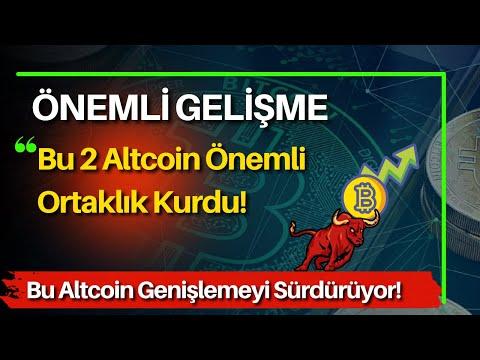 Bu 2 Altcoin Önemli Bir Ortaklık Daha Kurdu!