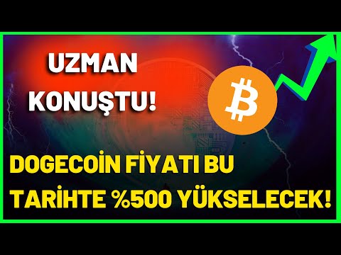 Dogecoin Fiyatı Bu Tarihte %500 Yükselecek! Nedenleri