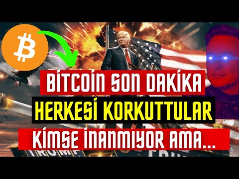 BİTCOİN ANALİZ HERKES KORKUYOR KİMSE İNANMIYOR AMA GELECEK! #BITCOIN ALTCOIN