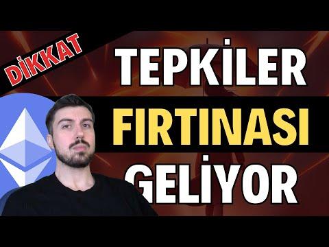 Tepki Fırtınaları Geliyor Bol Bol Hareket Göreceğiz (ETH Coin Ethereum Teknik ve Temel Analizi)